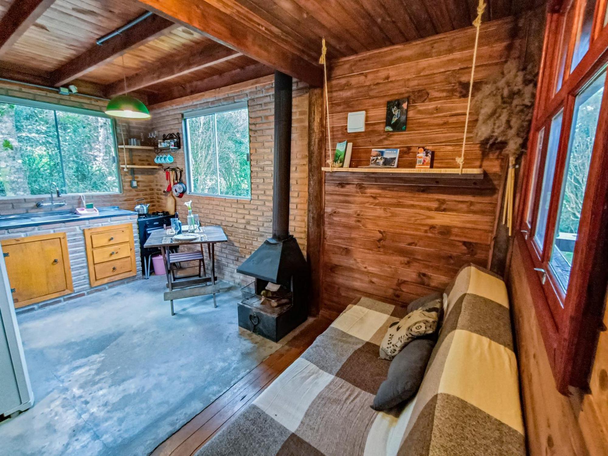 Cabana Na Floresta Rincao Do Fortaleza Cambará Exterior foto